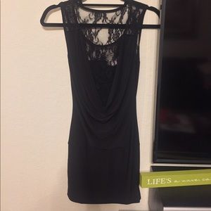 ✨Black Glam Lace Dress